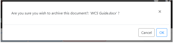Documents | WCS Documentation